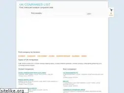 Sites similar to companieslist.co.uk