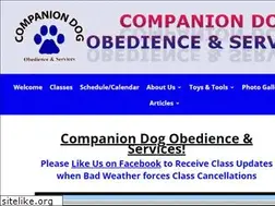 Sites similar to companiondogobedience.com