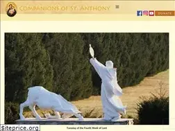 Sites similar to companionsofstanthony.org
