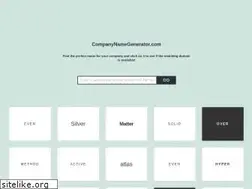 Sites similar to company-name-generator.com