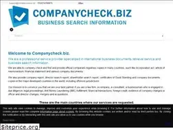 Sites similar to companycheck.biz