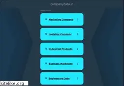 Sites similar to companydata.in