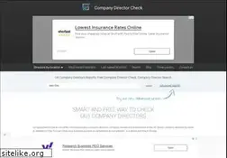 Sites similar to companydirectorcheck.com