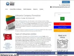 Sites similar to companyformationlithuania.com
