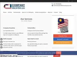 Sites similar to companyincorporationmalaysia.com