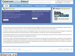 Sites similar to companylegalgroup.com