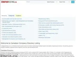 Sites similar to companylisting.ca