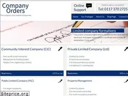 Sites similar to companyorders.co.uk