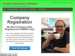 Sites similar to companyregistration.com.my