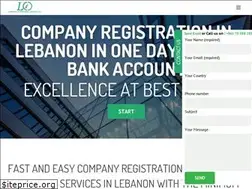 Sites similar to companyregistrationlebanon.com