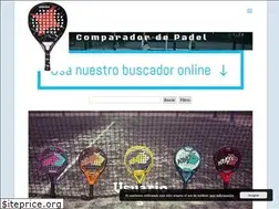 Sites similar to comparadordepadel.es