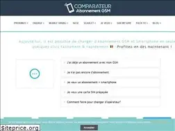 Sites similar to comparateur-abonnement-gsm.be