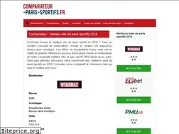 Sites similar to comparateur-paris-sportifs.fr