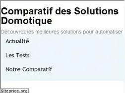 Sites similar to comparatif-domotique.fr