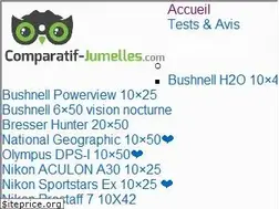 Sites similar to comparatif-jumelles.com