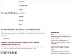 Sites similar to comparatifsbanques.ca