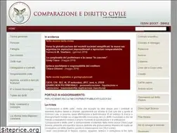 Sites similar to comparazionedirittocivile.it