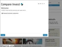 Sites similar to compare-invest.ch