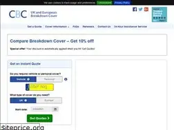 Sites similar to comparebreakdowncover.co.uk