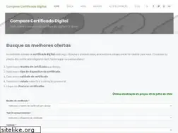 Sites similar to comparecertificadodigital.com