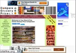 Sites similar to comparegroceryprices.org