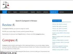 Sites similar to compareitversus.com