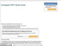 Sites similar to comparepetscancost.com