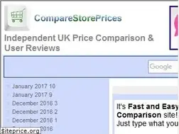 Sites similar to comparestoreprices.co.uk