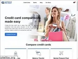 Sites similar to comparethecard.com.au