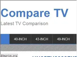 Sites similar to comparetv.net