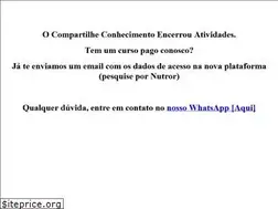 Sites similar to compartilheconhecimento.com