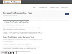Sites similar to compass-test-practice.com