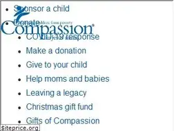 Sites similar to compassion.ca