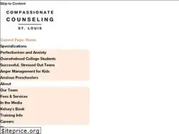 Sites similar to compassionatecounselingstl.com