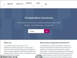 Sites similar to compendium-heroicum.de