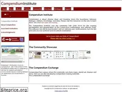 Sites similar to compendiuminstitute.net