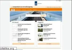 Sites similar to compendiumvoordeleefomgeving.nl
