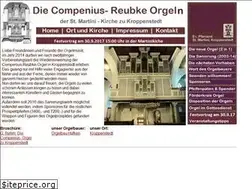 Sites similar to compenius-orgel.de