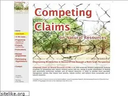 Sites similar to competingclaims.nl