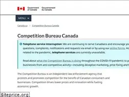 Sites similar to competitionbureau.gc.ca