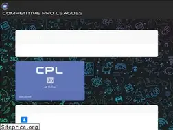 Sites similar to competitiveproleagues.com