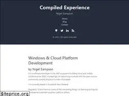 Sites similar to compiledexperience.com