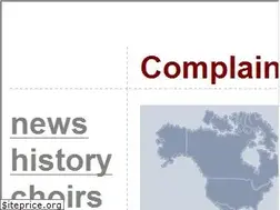 Sites similar to complaintschoir.org