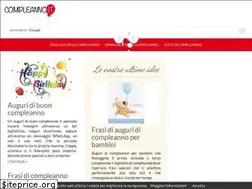 Sites similar to compleanno.it
