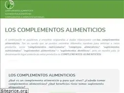 Sites similar to complementos-alimenticios.com