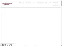 Sites similar to complementoshumanos.com