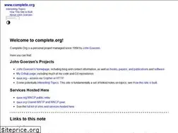 Sites similar to complete.org