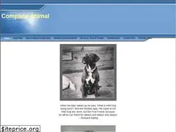 Sites similar to completeanimal.com