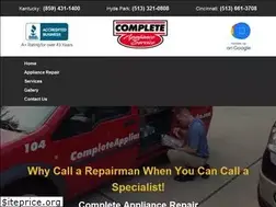 Sites similar to completeapplianceservice.com