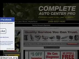 Sites similar to completeautocenterpro.com